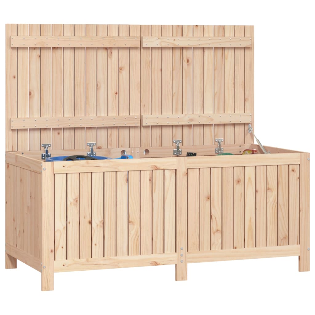 Zahradní úložný box 147 x 68 x 64 cm masivní borové dřevo