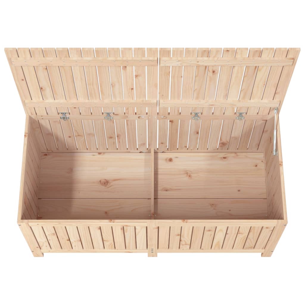 Zahradní úložný box 147 x 68 x 64 cm masivní borové dřevo
