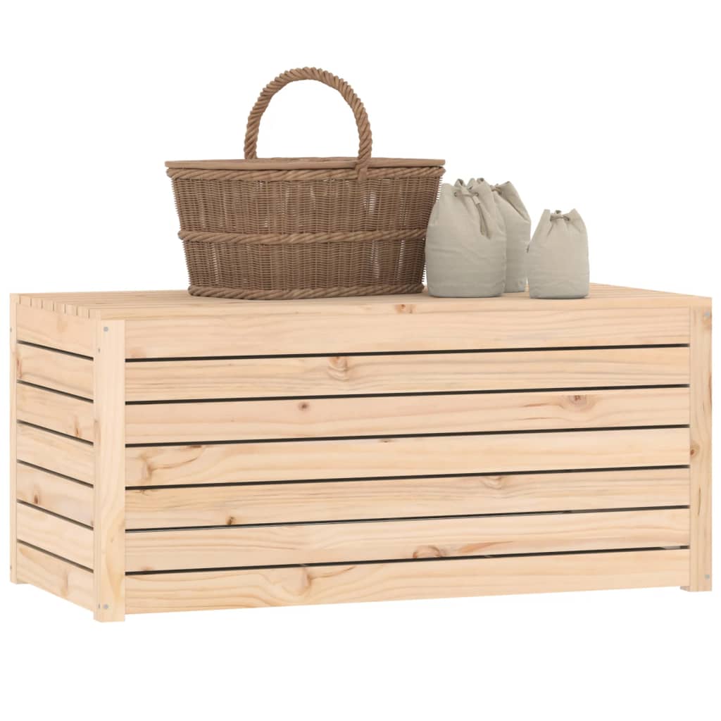 Zahradní box 101 x 50,5 x 46,5 cm masivní borové dřevo