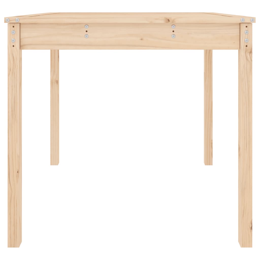 Zahradní stůl 82,5 x 82,5 x 76 cm masivní borové dřevo