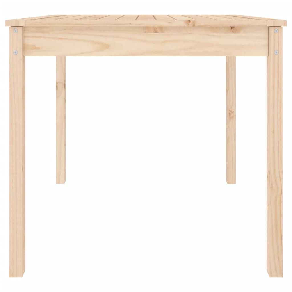 Zahradní stůl 82,5 x 82,5 x 76 cm masivní borové dřevo