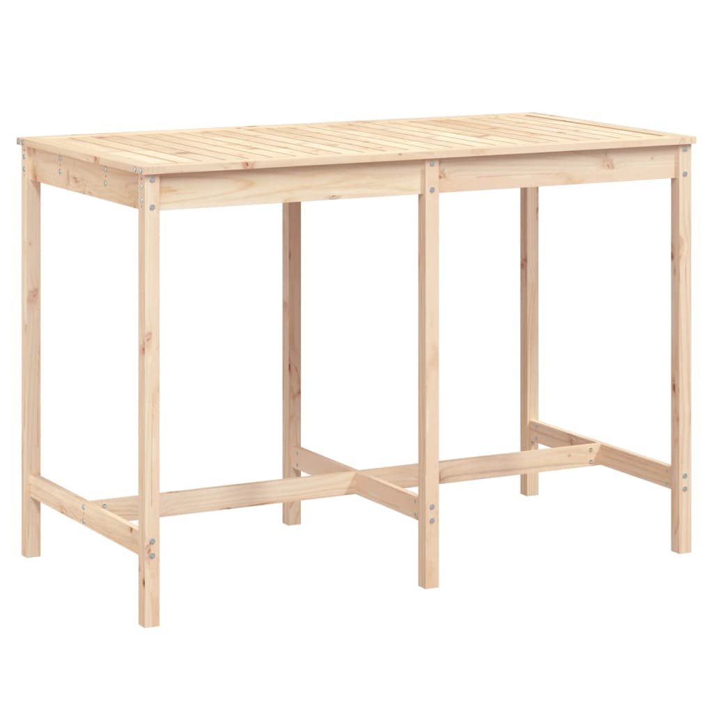 Zahradní stůl 159,5 x 82,5 x 110 cm masivní borové dřevo