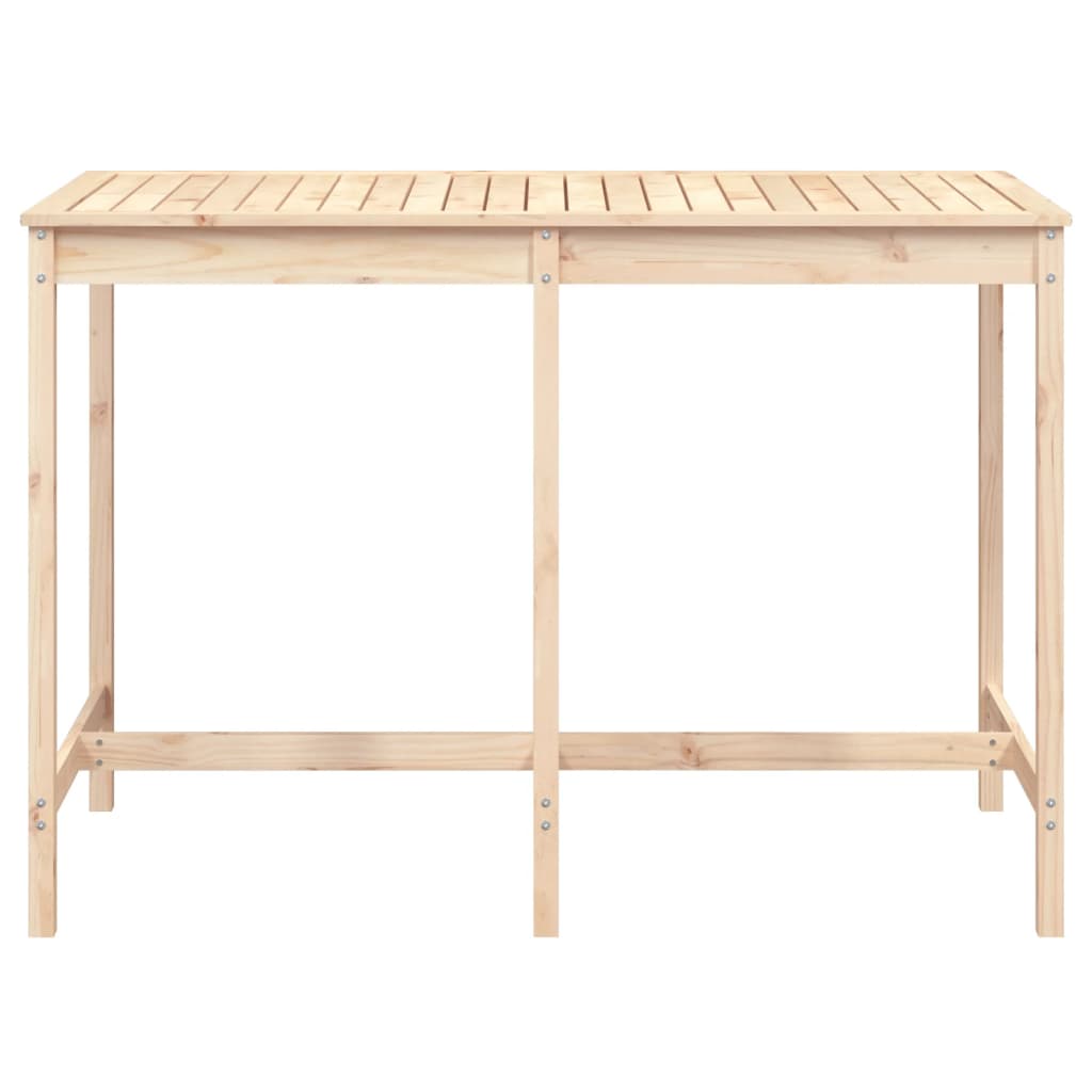 Zahradní stůl 159,5 x 82,5 x 110 cm masivní borové dřevo