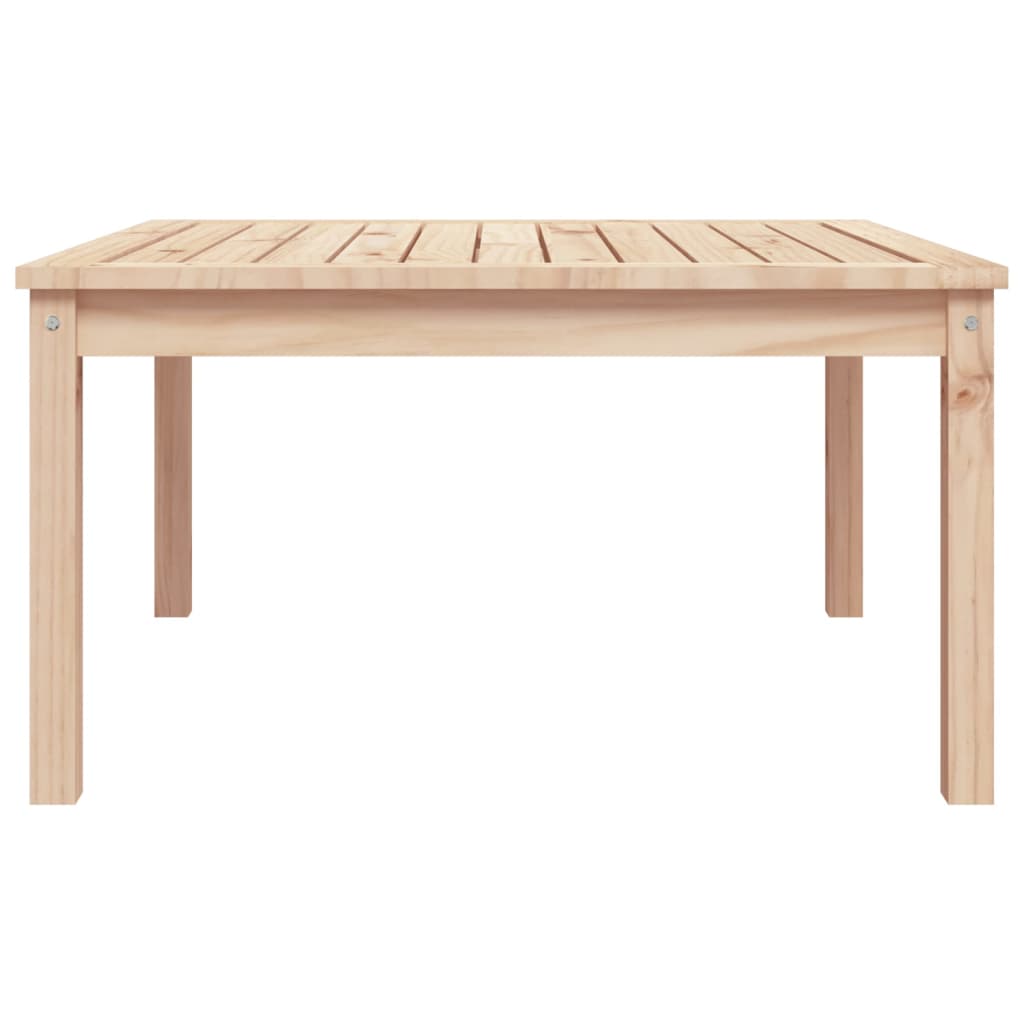 Zahradní stůl 82,5 x 82,5 x 45 cm masivní borové dřevo