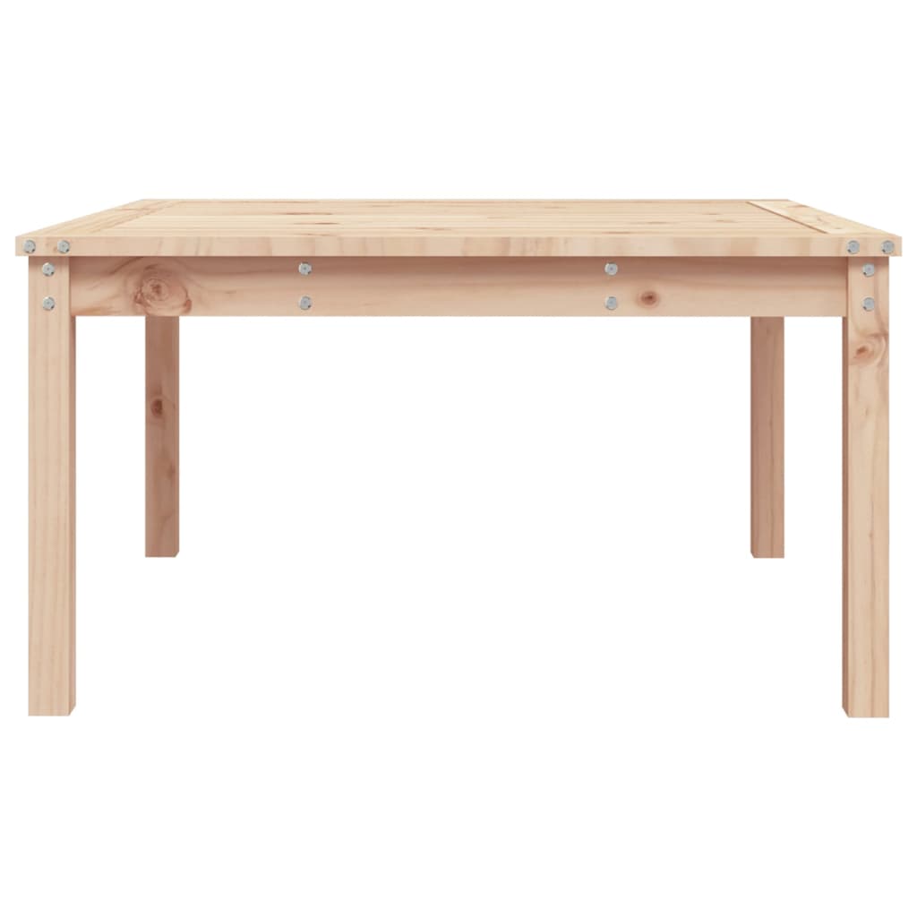 Zahradní stůl 82,5 x 82,5 x 45 cm masivní borové dřevo