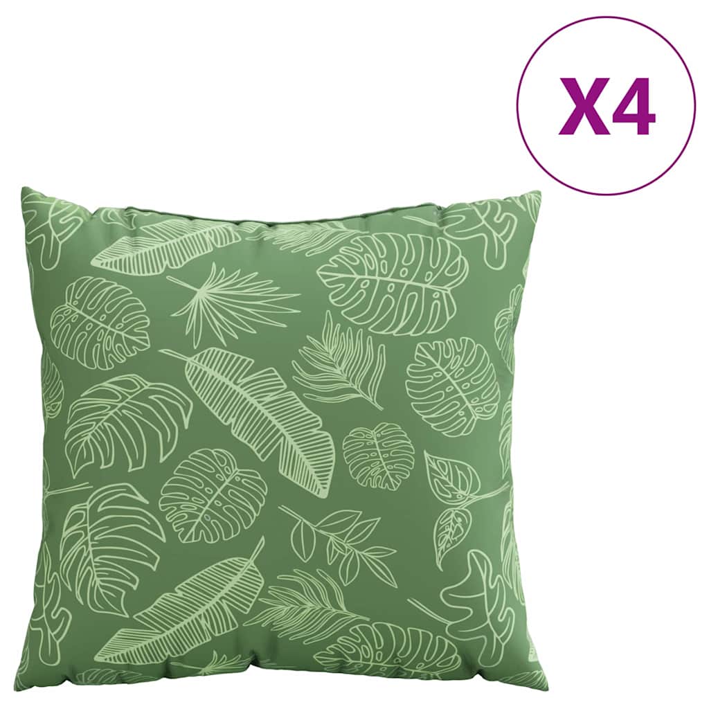 Hází polštáře 4 pcs Vícebarevný 40 x 40 cm textil