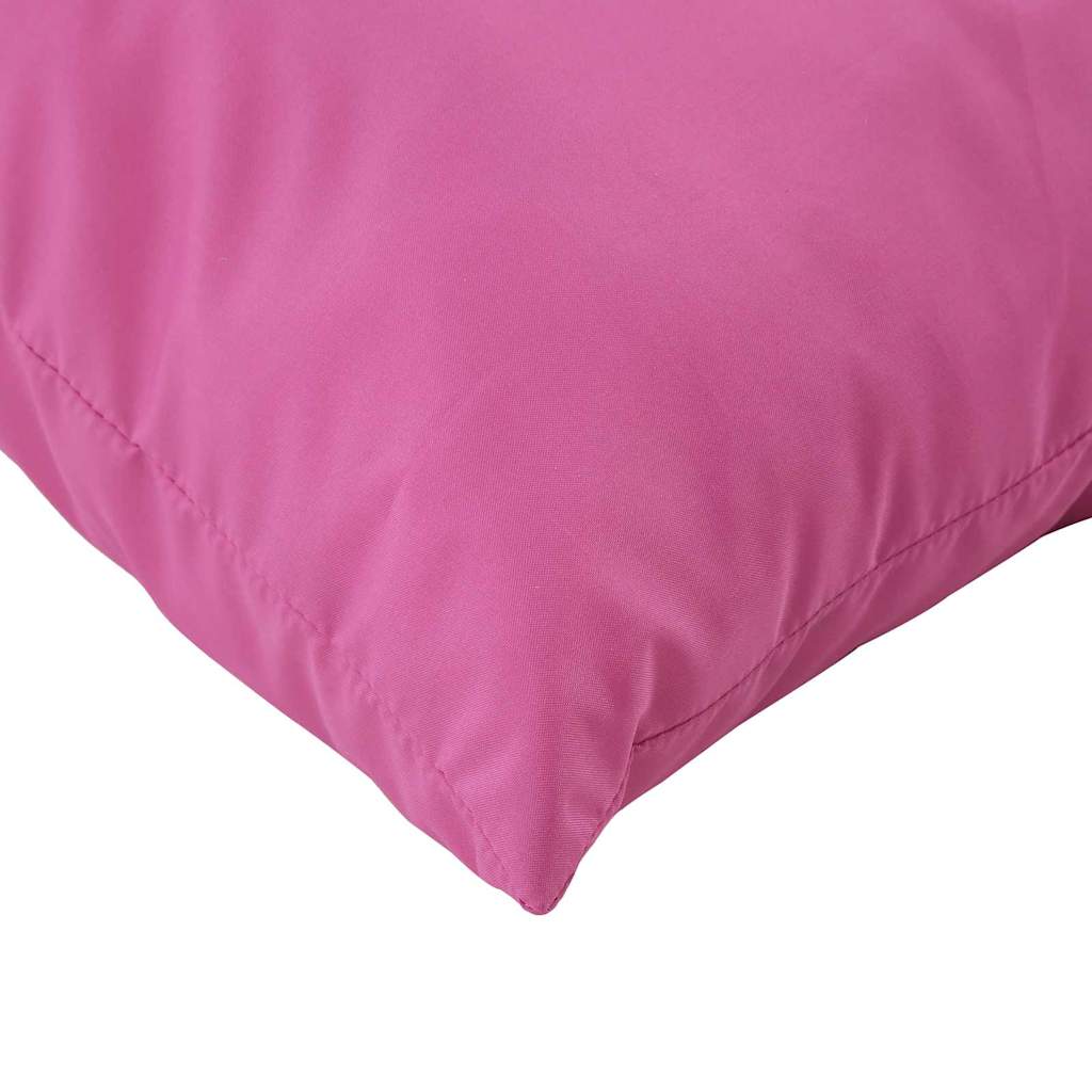 Hází polštáře 4 pcs Růžová 40 x 40 cm textil