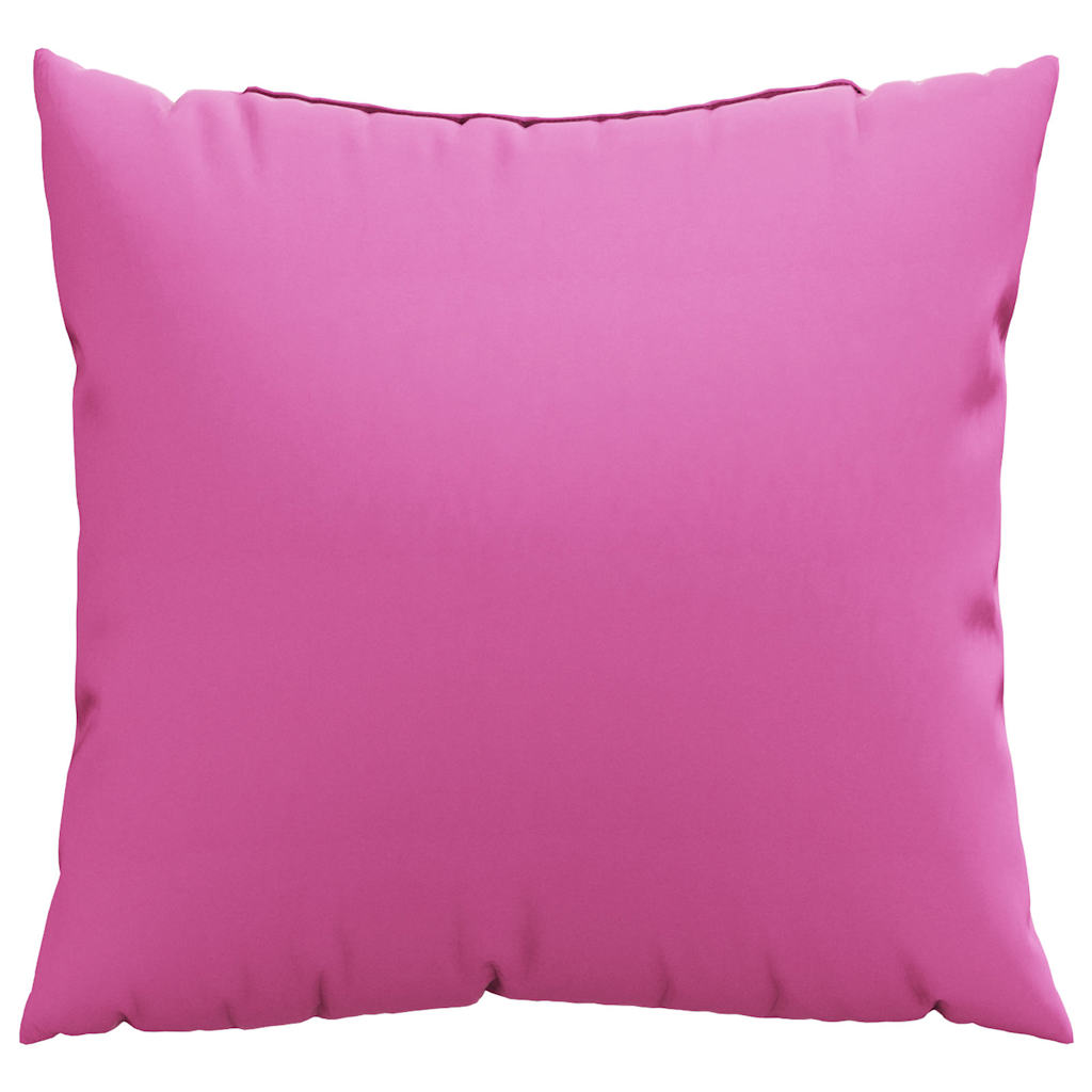 Hází polštáře 4 pcs Růžová 40 x 40 cm textil