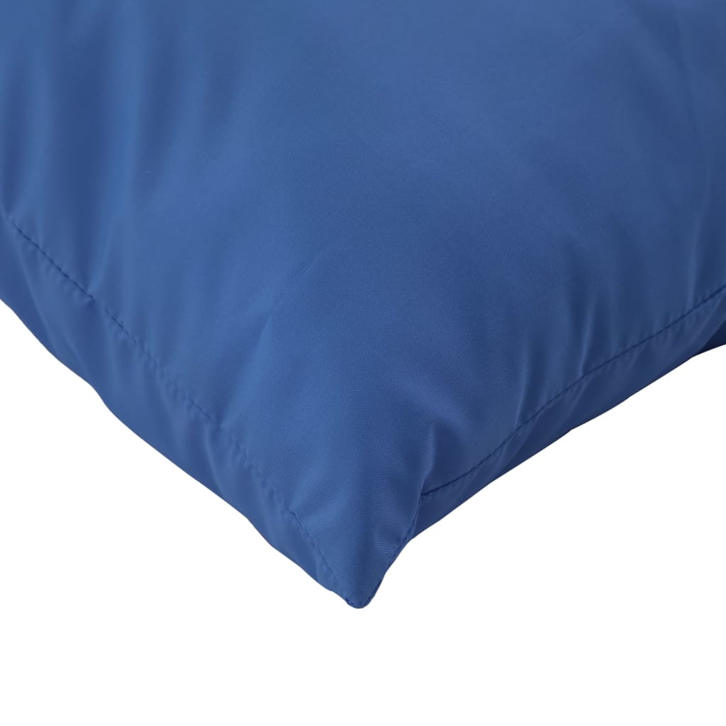 Polštáře na pohovku 4 ks královsky modré 50 x 50 cm textil