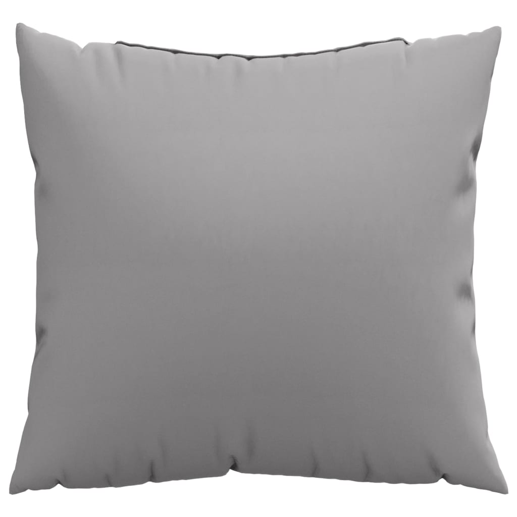 Polštáře na pohovku 4 ks šedé 60 x 60 cm textil
