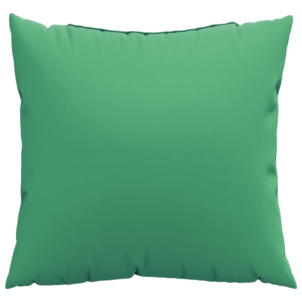 Polštáře na pohovku 4 ks zelené 60 x 60 cm textil
