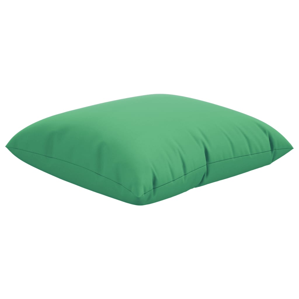 Polštáře na pohovku 4 ks zelené 60 x 60 cm textil