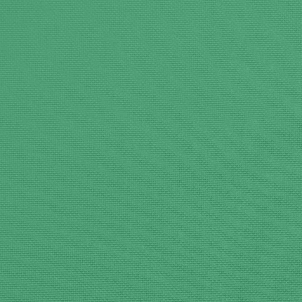 Poduška na palety zelená 70 x 40 x 12 cm textil