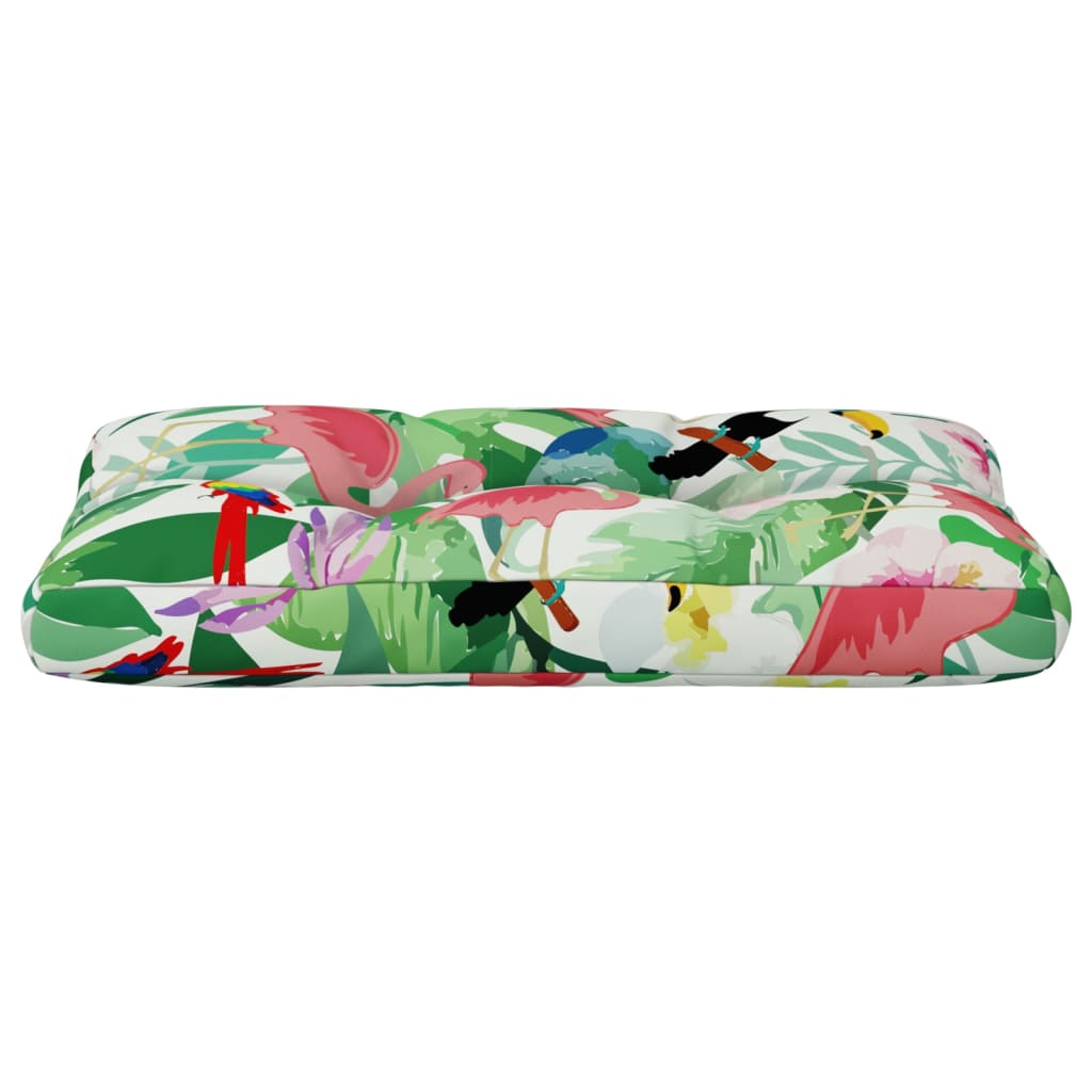 Poduška na palety vícebarevná 80 x 40 x 12 cm textil