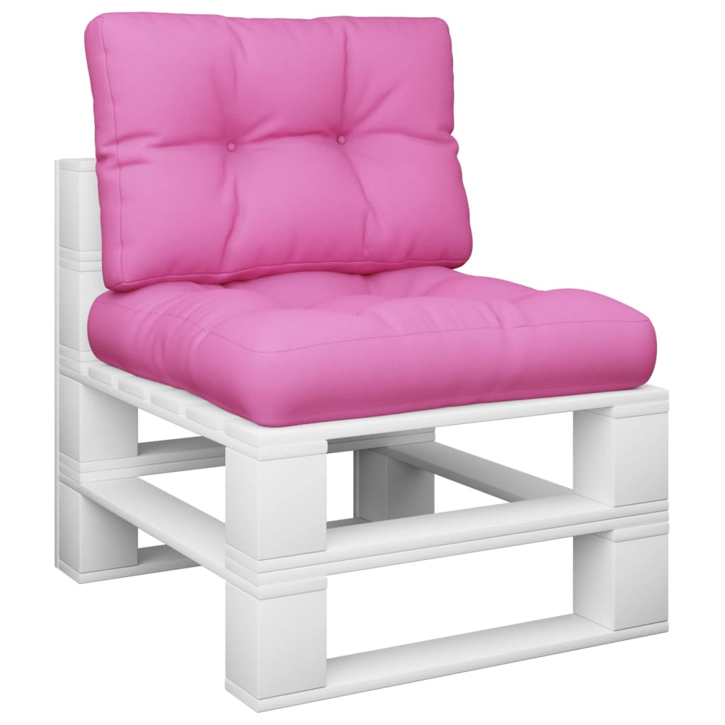 Podušky na palety 2 ks růžové textil