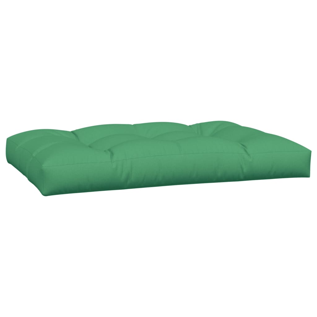 Podušky na palety 2 ks zelené textil