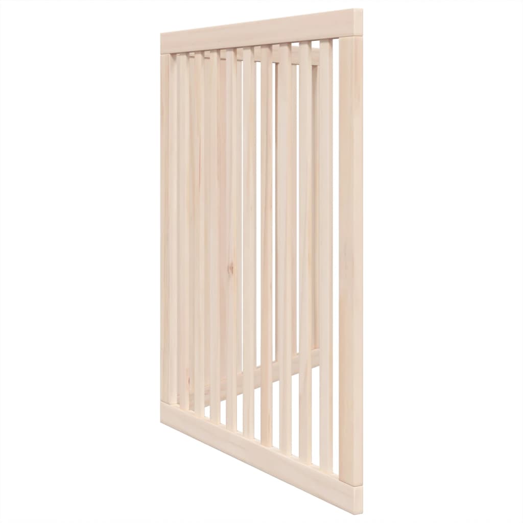 Zábrana pro psy skládací 2 panely 160 cm topolové dřevo