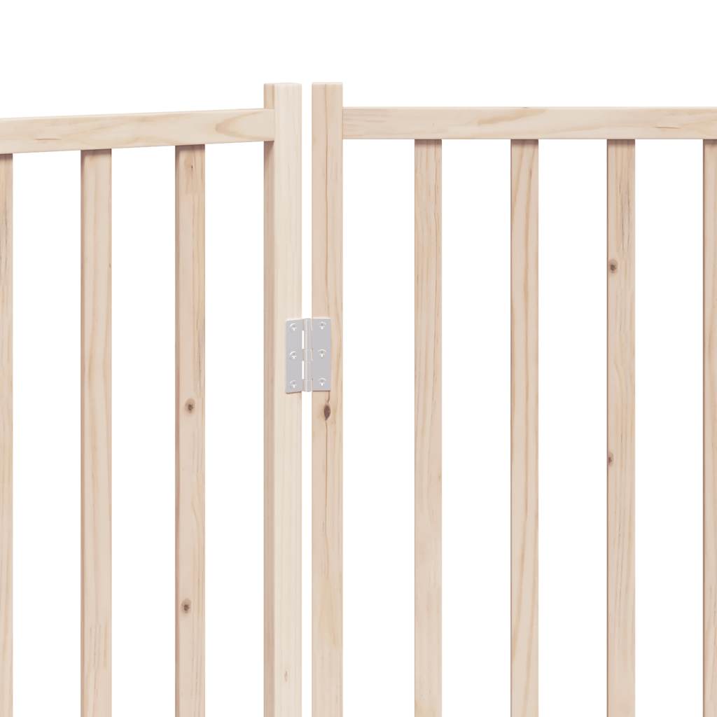 Zábrana pro psy skládací 2 panely 160 cm masivní jedle