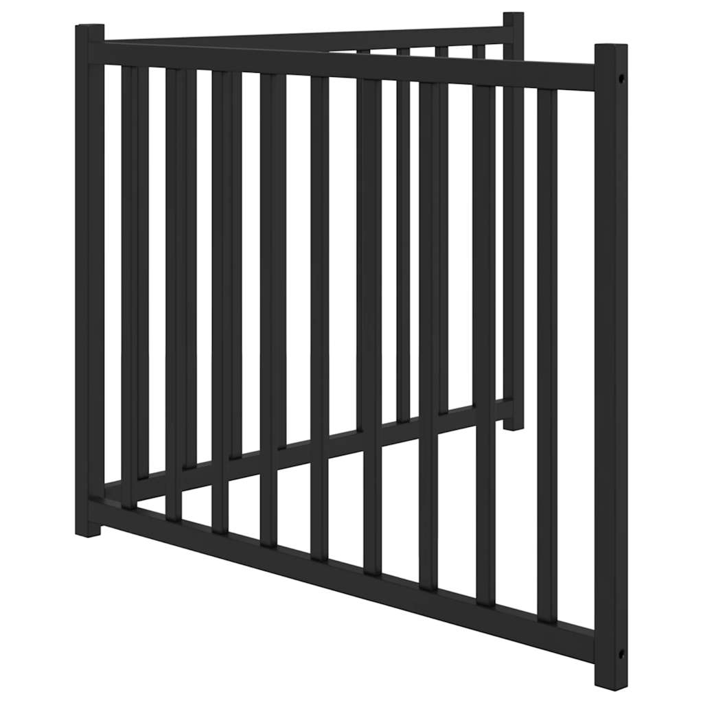 Zábrana pro psy skládací 2 panely černá 160 cm masivní jedle