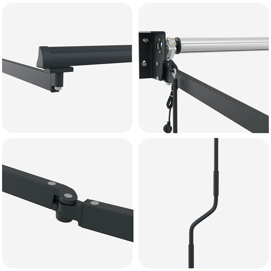 Markýza Antracit 4,5 ×3 m kov