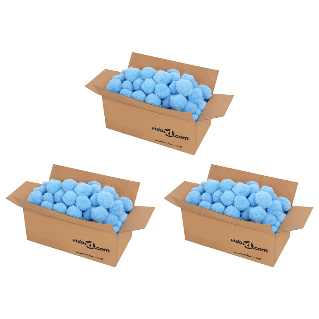 Filtrační kuličky do bazénu modré 2 100 g polyethylen