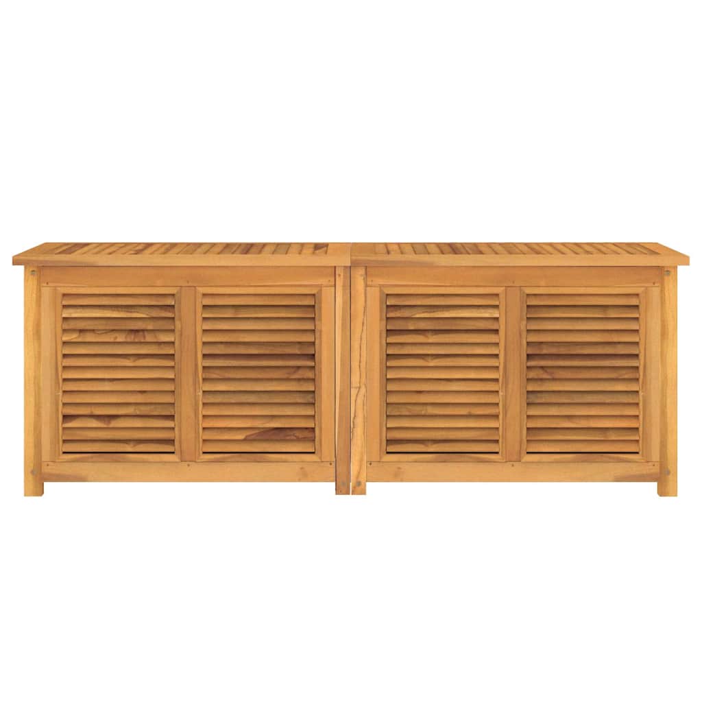 Zahradní úložný box s vložkou 150 x 50 x 55 cm masivní teak