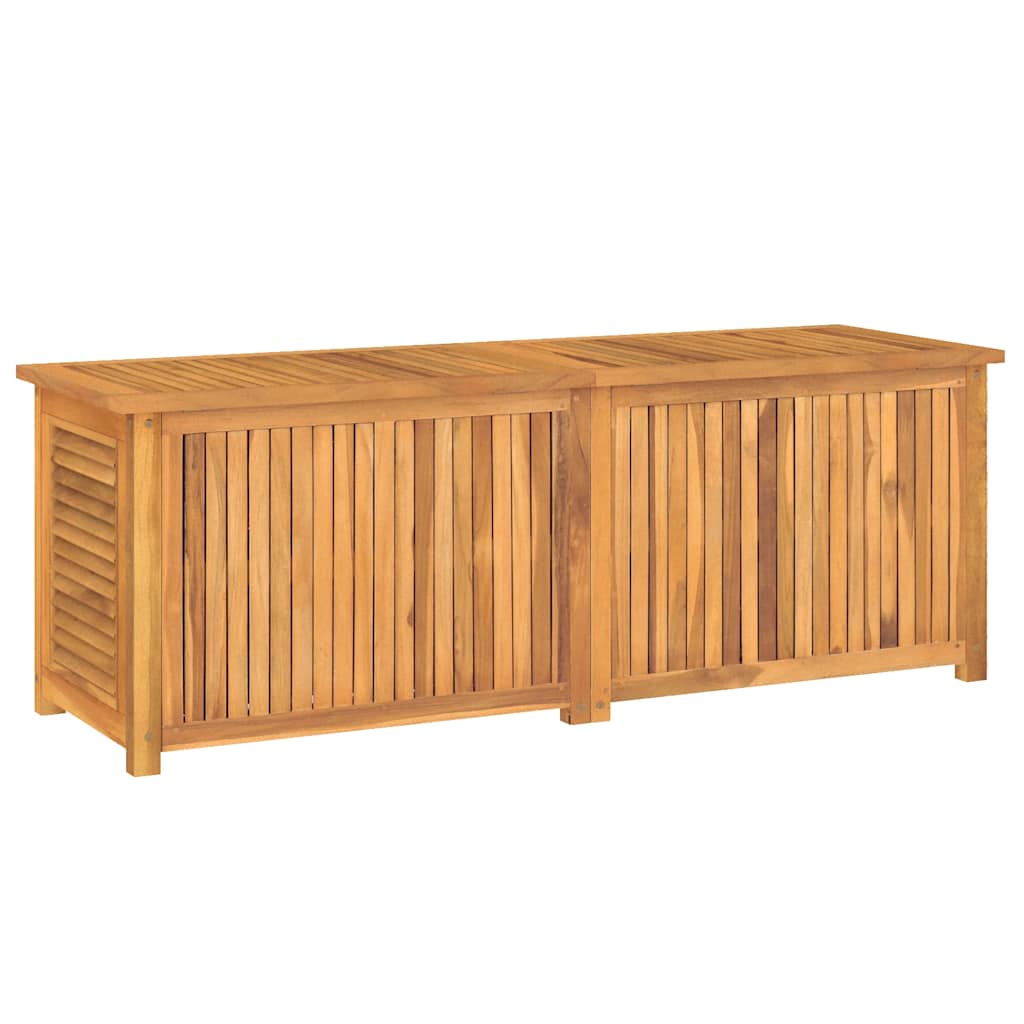 Zahradní úložný box s vložkou 150 x 50 x 55 cm masivní teak