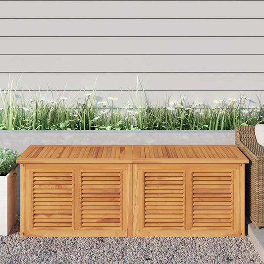 Zahradní úložný box s vložkou 150 x 50 x 55 cm masivní teak