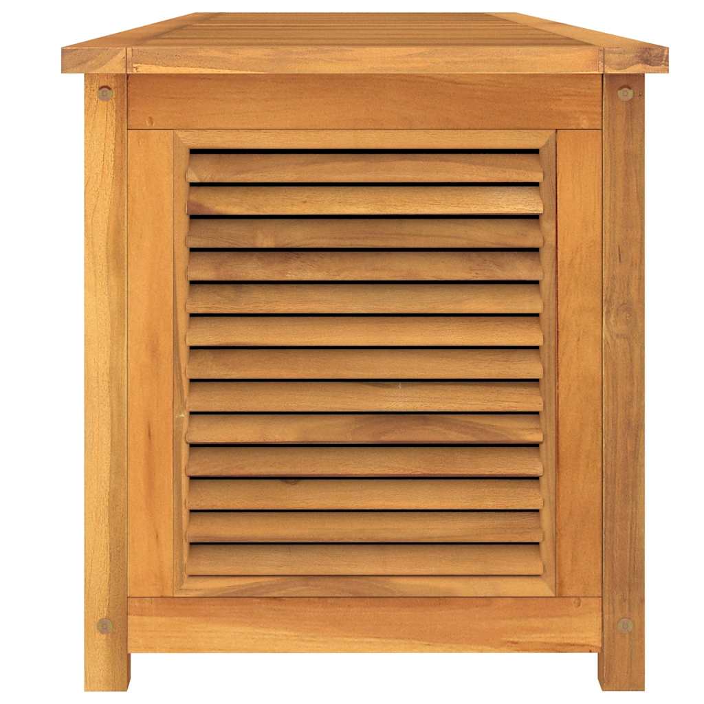Zahradní úložný box s vložkou 200 x 50 x 55 cm masivní teak