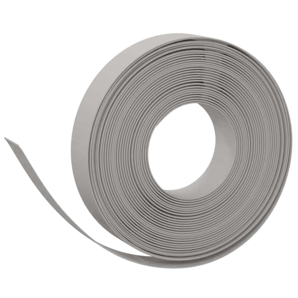 Travní lemy 2 ks šedé 10 m 10 cm polyethylen