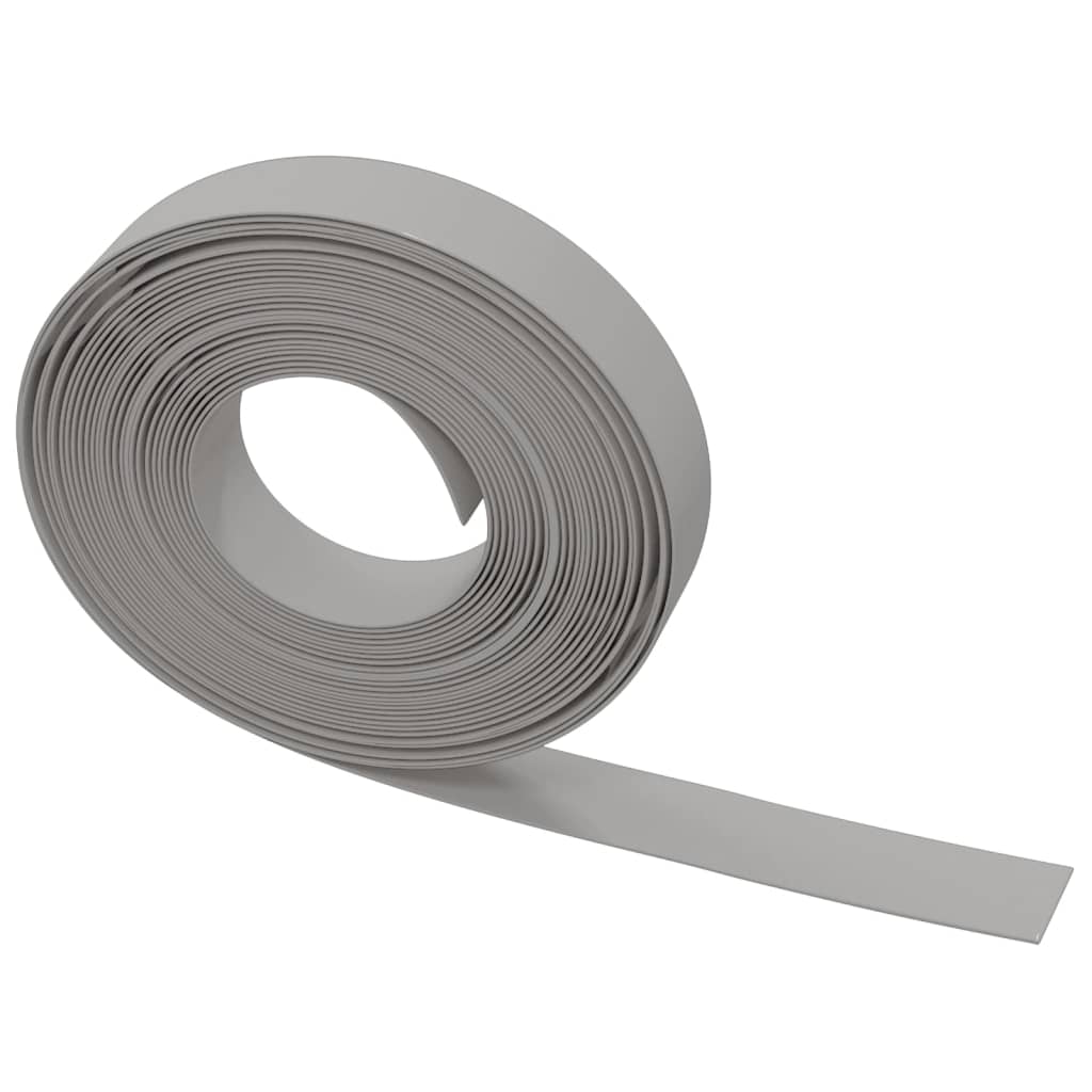 Travní lemy 2 ks šedé 10 m 10 cm polyethylen