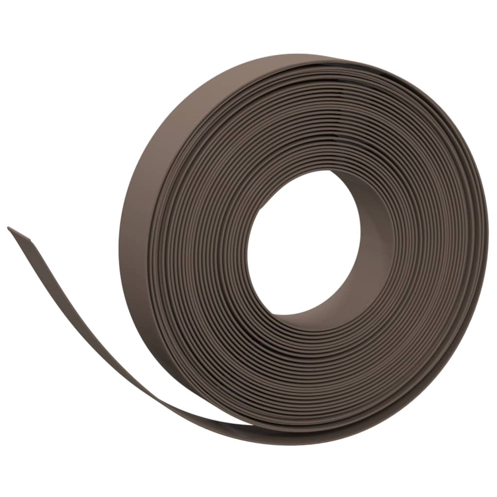 Travní lemy 3 ks hnědé 10 m 10 cm polyethylen