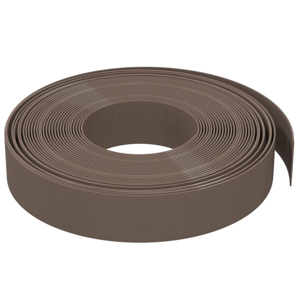 Travní lemy 3 ks hnědé 10 m 10 cm polyethylen