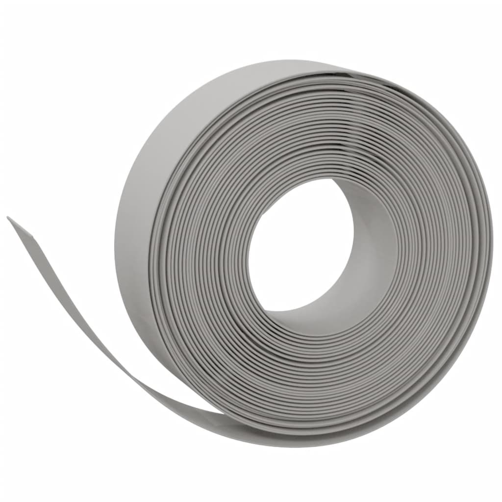 Travní lemy 2 ks šedé 10 m 15 cm polyethylen