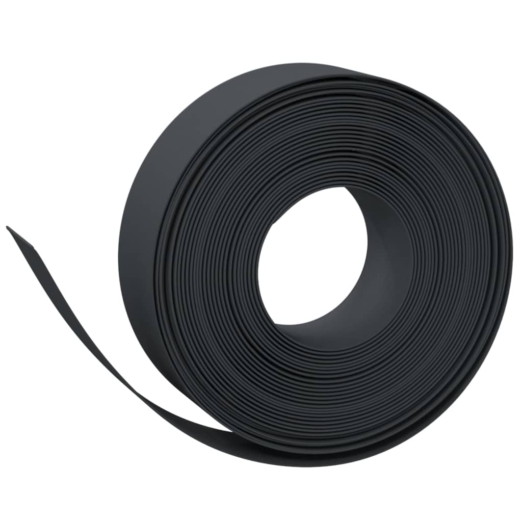 Travní lemy 3 ks černé 10 m 15 cm polyethylen