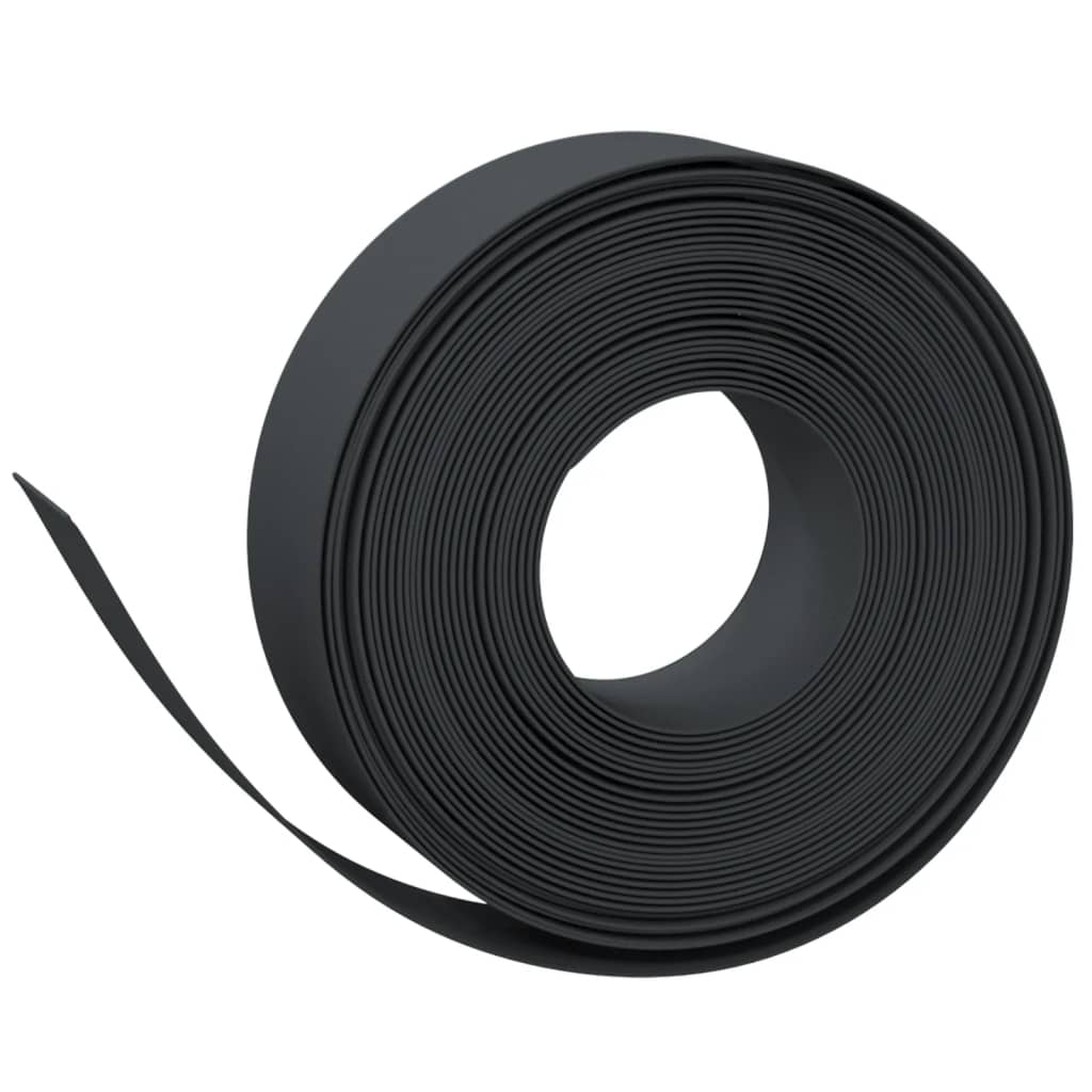 Travní lemy 5 ks černé 10 m 15 cm polyethylen