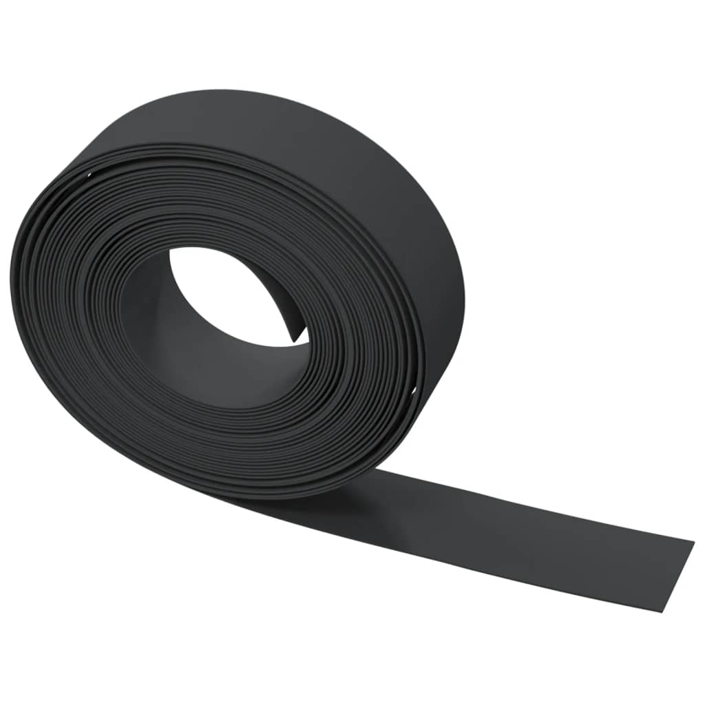 Travní lemy 5 ks černé 10 m 15 cm polyethylen