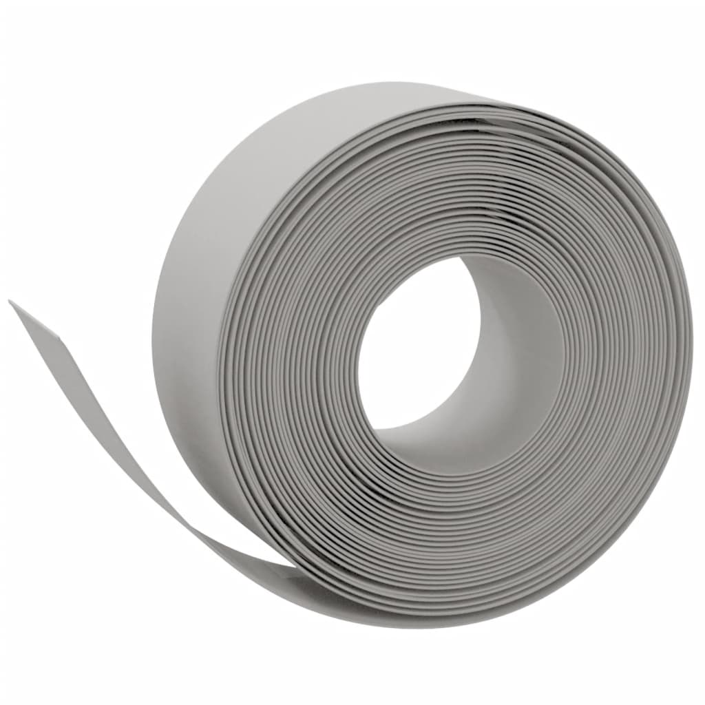 Travní lemy 2 ks šedé 10 m 20 cm polyethylen