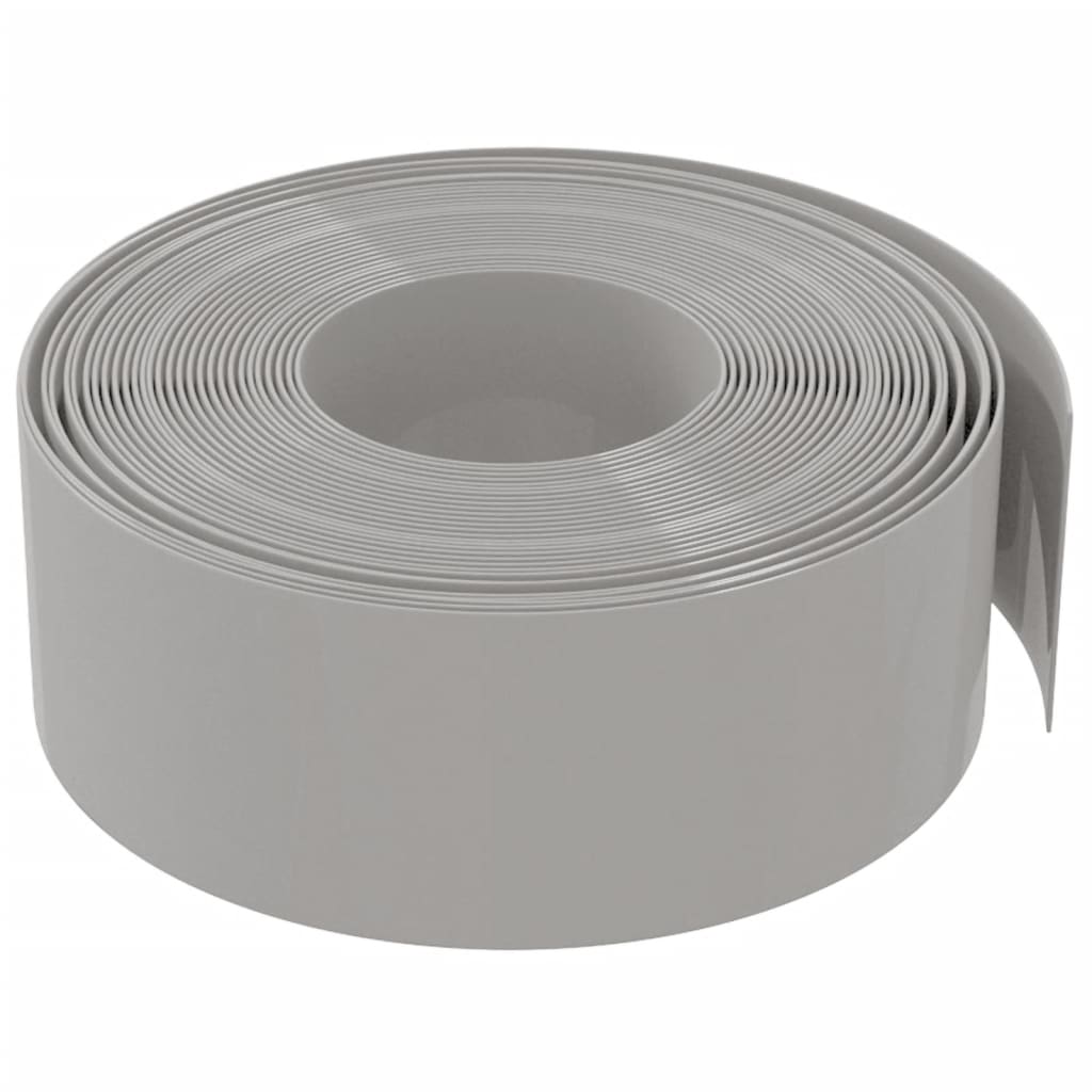 Travní lemy 2 ks šedé 10 m 20 cm polyethylen