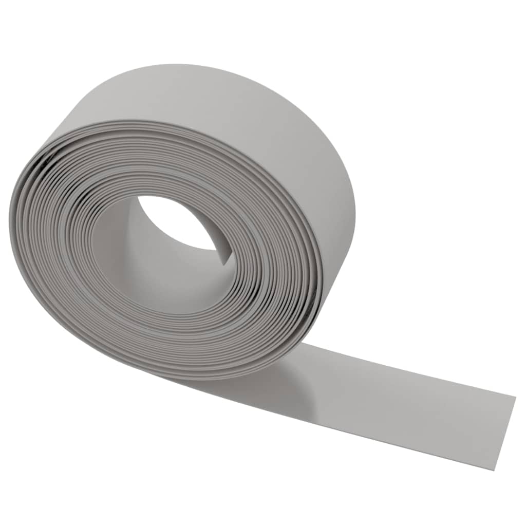 Travní lemy 3 ks šedé 10 m 20 cm polyethylen