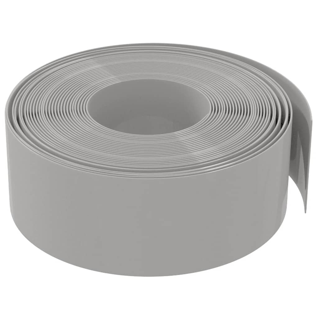 Travní lemy 3 ks šedé 10 m 20 cm polyethylen