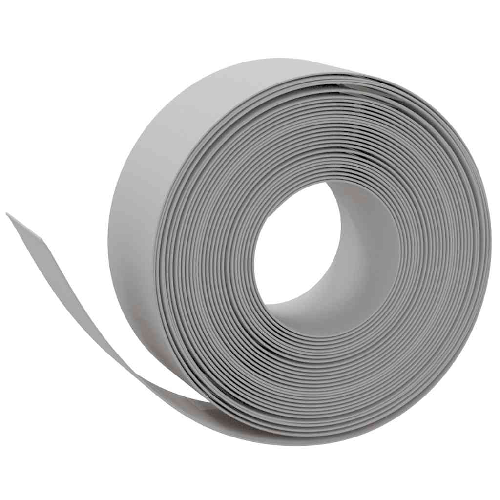 Travní lemy 5 ks šedé 10 m 20 cm polyethylen