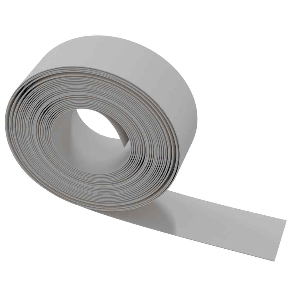 Travní lemy 5 ks šedé 10 m 20 cm polyethylen