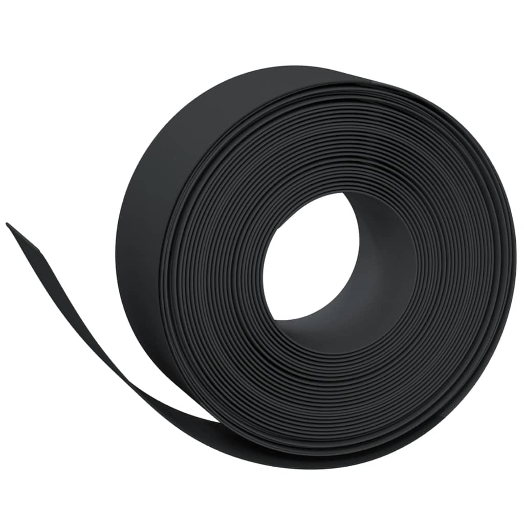 Travní lemy 3 ks černé 10 m 20 cm polyethylen