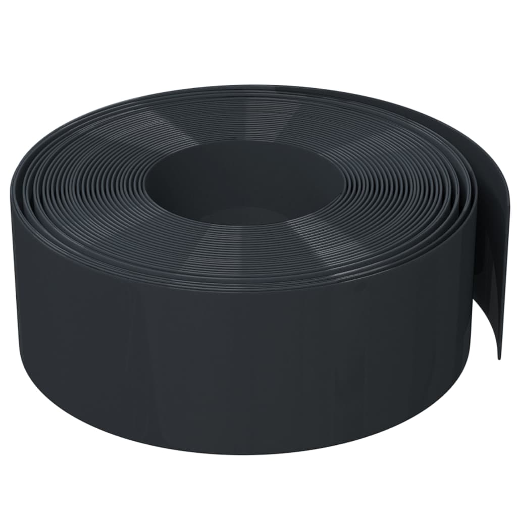 Travní lemy 4 ks černé 10 m 20 cm polyethylen