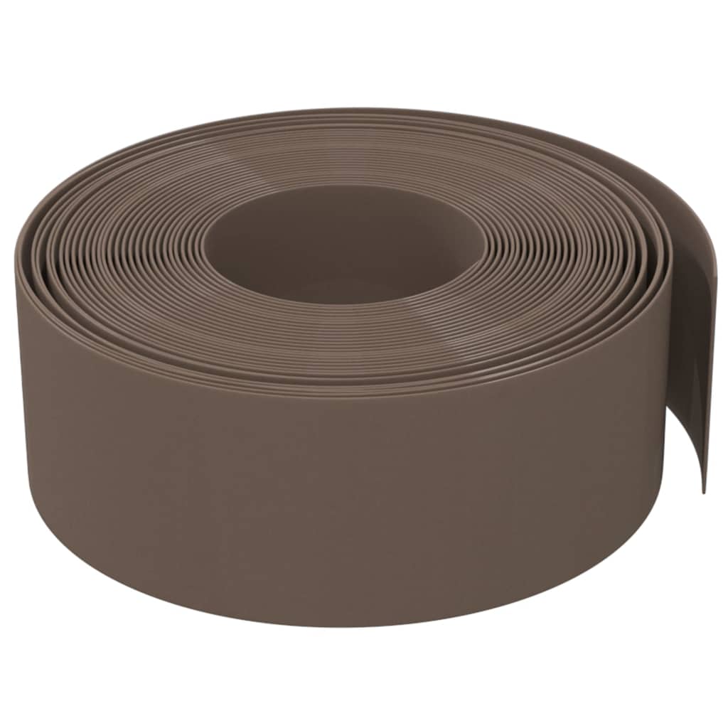 Travní lemy 2 ks hnědé 10 m 20 cm polyethylen