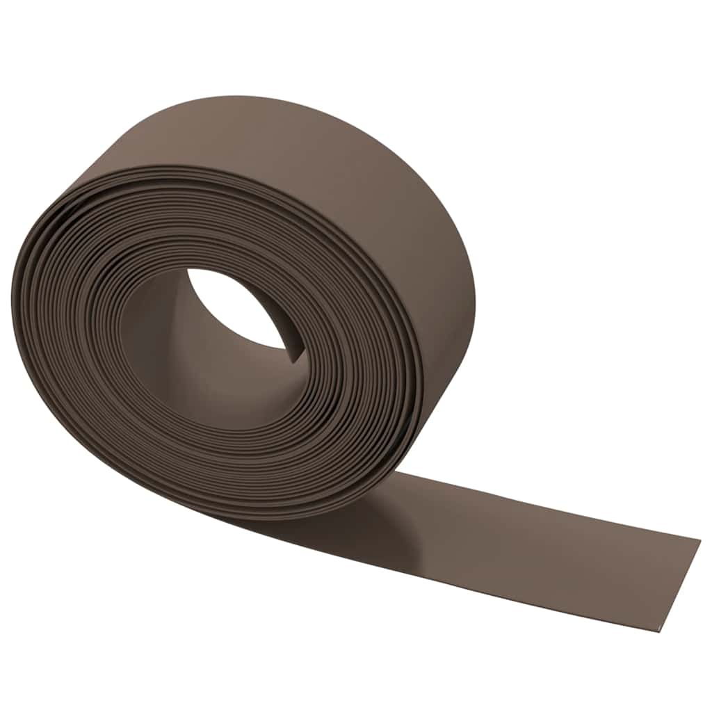 Travní lemy 5 ks hnědé 10 m 20 cm polyethylen