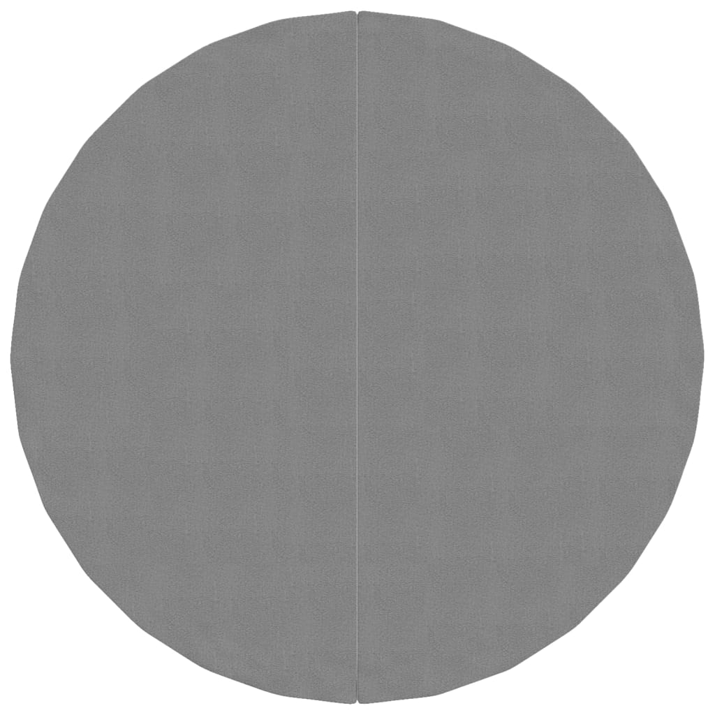 Podložka pod bazén světle šedá Ø244 cm polyesterová geotextilie