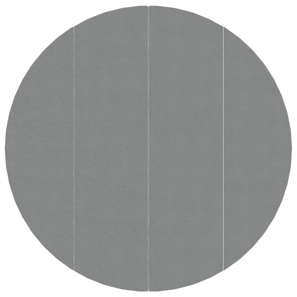 Podložka pod bazén světle šedá Ø500 cm polyesterová geotextilie