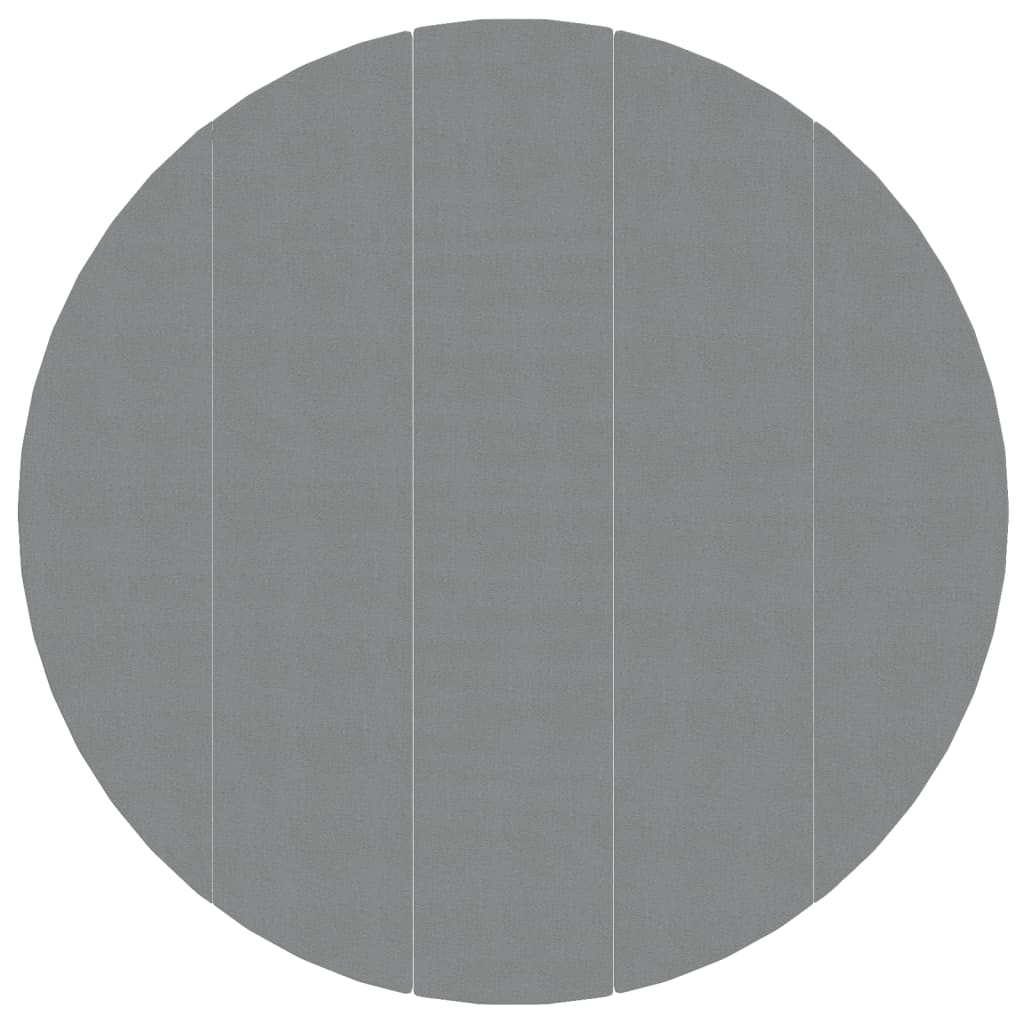 Podložka pod bazén světle šedá Ø550 cm polyesterová geotextilie